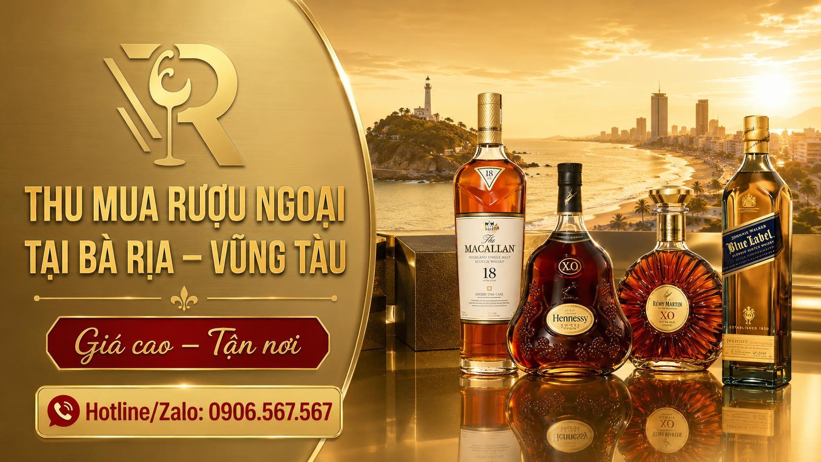 Thu mua rượu ngoại tại Bà Rịa Vũng Tàu - ĐỊNH GIÁ RƯỢU