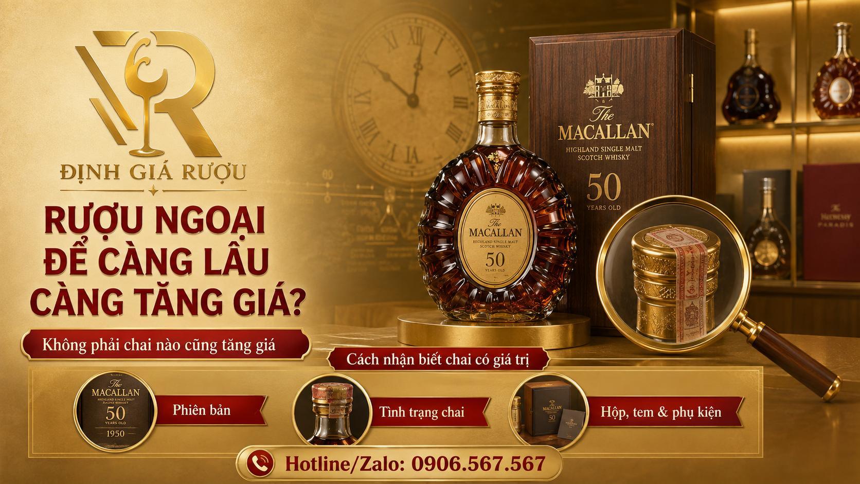 Rượu Ngoại Để Càng Lâu Có Càng Tăng Giá Không